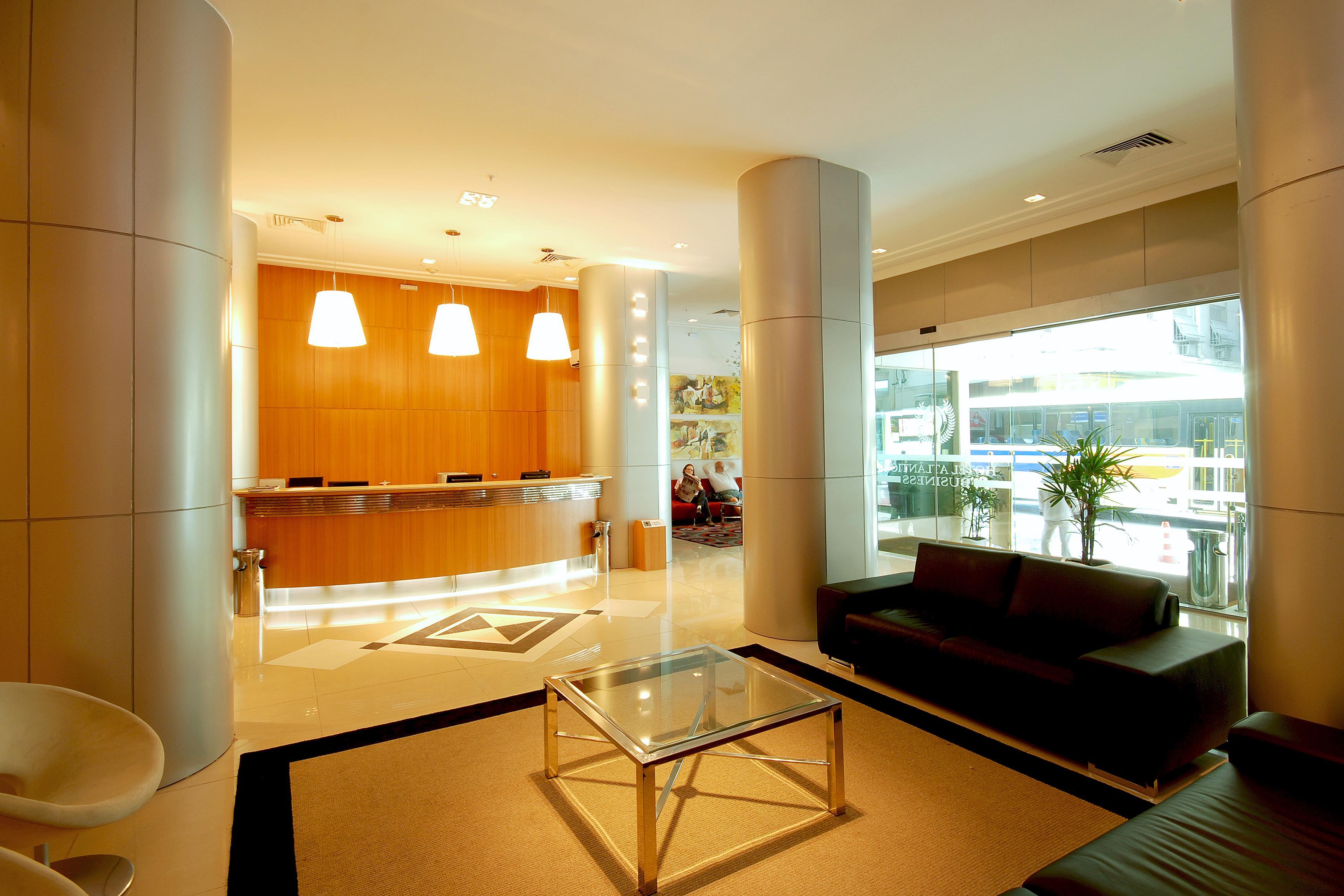 Hotel Atlantico Business Centro Rio de Janeiro Luaran gambar Reception