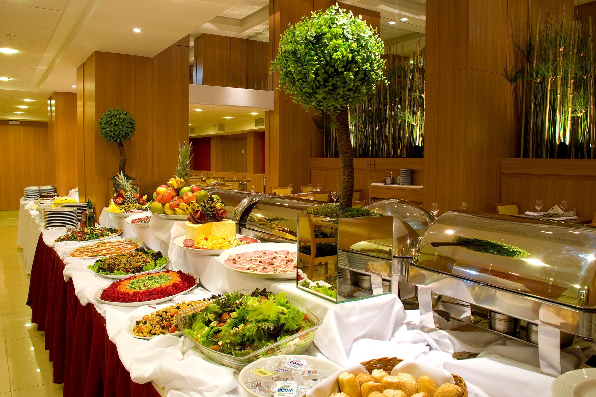 Hotel Atlantico Business Centro Rio de Janeiro Luaran gambar Buffet